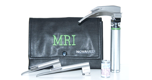 NOVALITE reusable fiber optic blades lightweight safe intubations