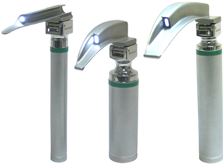 fiber optic laryngoscope